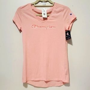 NWT Champion Women's T-shirt size S Pink.